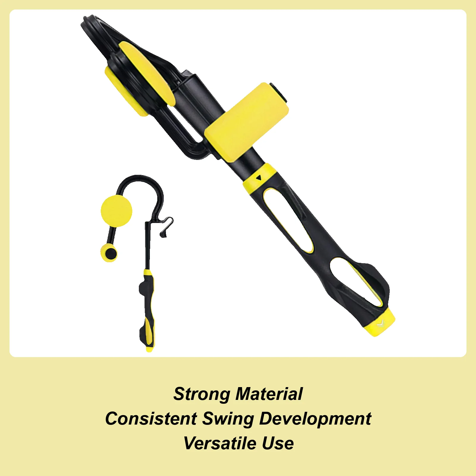 Тренажер для свинга для гольфа 2 в 1, мгновенная связь, чтобы управить контактную точку, оборудование для тренировки осанки, инструмент для прецизионного выравнивания свинга
Тренажер для свинга для гольфа 2 в 1, мгновенная связь, чтобы управить контактную точку, оборудование для тренировки осанки, инструмент для прецизионного выравнивания свинга