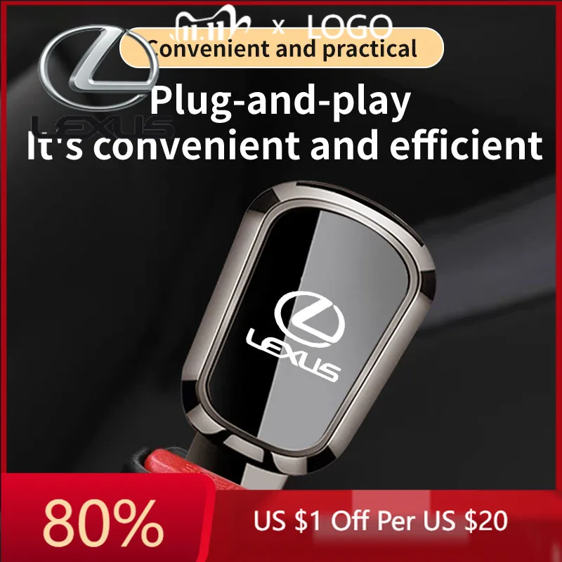 2026 Hot Interior Stickers Lexus Car Seat Belt Extender Clip Buckle Zinc Alloy Safety Belt Extension Insert Lock For Comfortable
2026 Hot Interior Stickers Lexus Car Seat Belt Extender Clip Buckle Zinc Alloy Safety Belt Extension Insert Lock For Comfortable