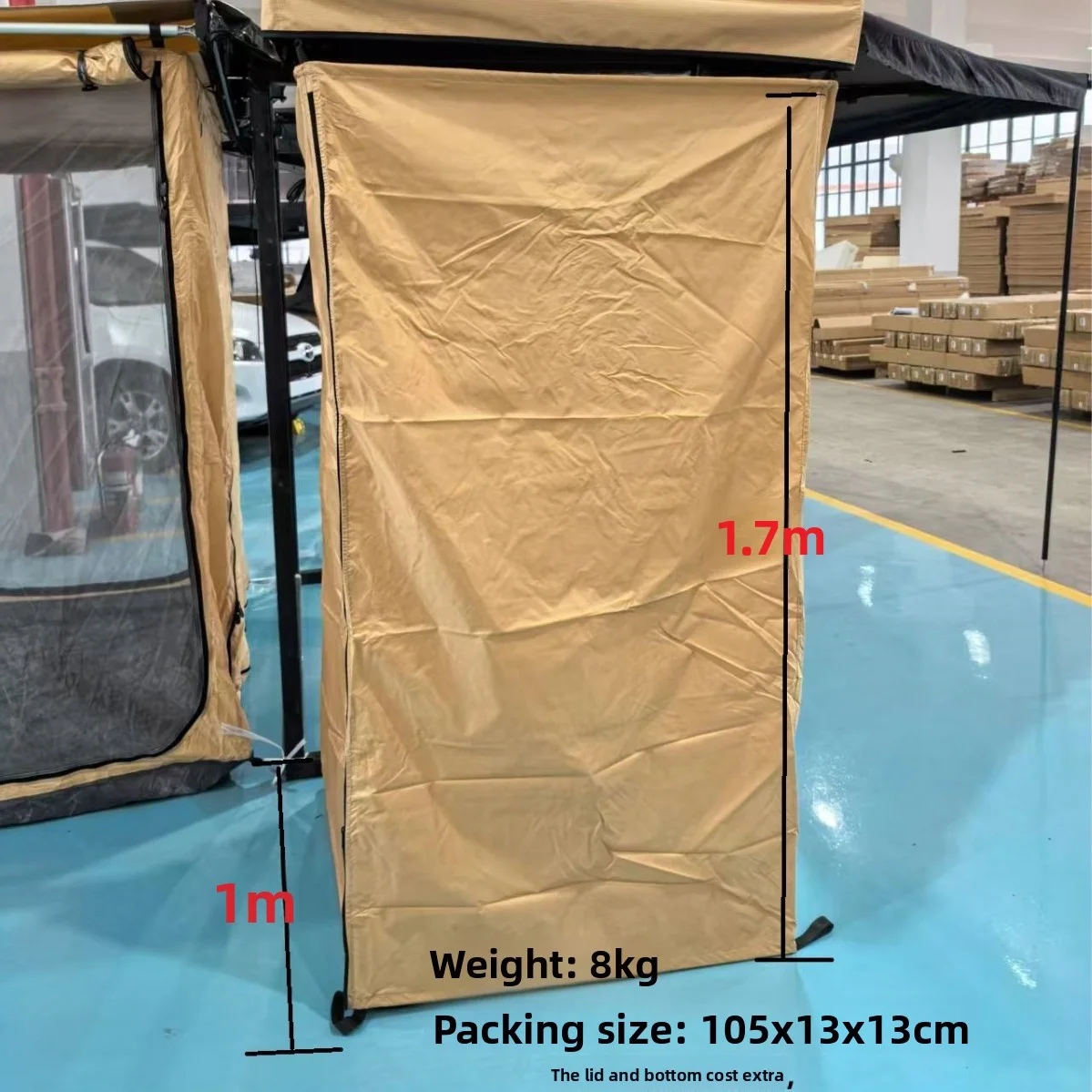 Durable Four-Season Bathing Tent Outdoor Waterproof Mobile Single Person Thickened Warm-Keeping Foldable Camping Changing
Durable Four-Season Bathing Tent Outdoor Waterproof Mobile Single Person Thickened Warm-Keeping Foldable Camping Changing