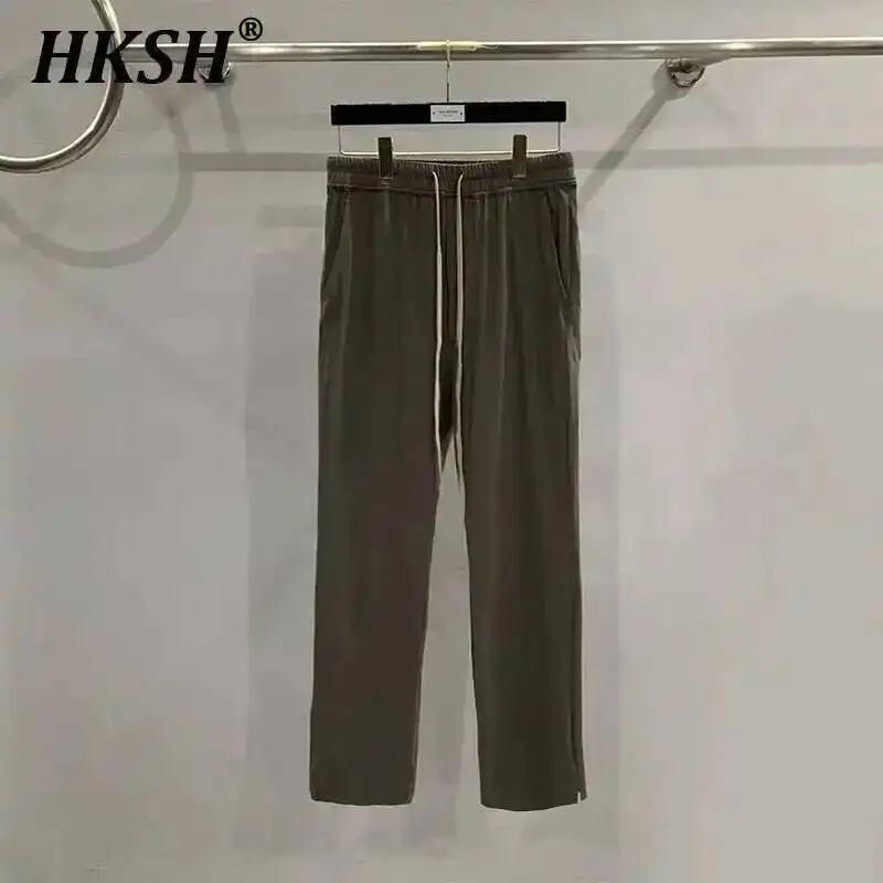 HKSH Men's Tide Punk High Street Dark Style Slim Fit Classic Solid Knitted Casual Pants Cotton Chic RO Style New Trousers HK1393
HKSH Men's Tide Punk High Street Dark Style Slim Fit Classic Solid Knitted Casual Pants Cotton Chic RO Style New Trousers HK1393