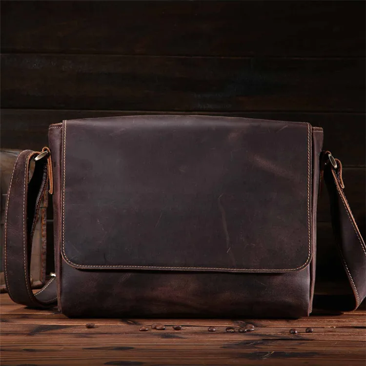 Genuine Leather Cowhide Crazy Horse Messenger Shoulder Crossbody iPad Bag for Man work school leather laptop bags
Genuine Leather Cowhide Crazy Horse Messenger Shoulder Crossbody iPad Bag for Man work school leather laptop bags