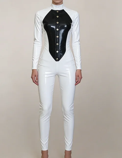 Halloween Latex Full Body Suit Shiny Zentai Costume Cosplay Outfit for Masquerade Ball
Halloween Latex Full Body Suit Shiny Zentai Costume Cosplay Outfit for Masquerade Ball