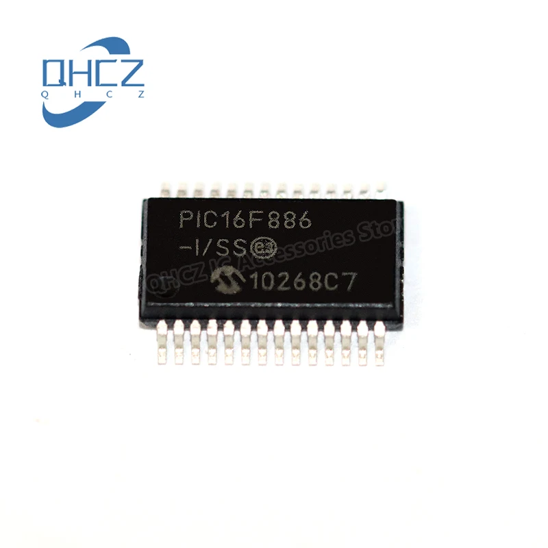 10 шт. Φ/SS PIC16F886 16F886 PIC16F886-I новая Оригинальная интегральная схема IC chip Microcontroller Chip MCU SSOP-28
10 шт. Φ/SS PIC16F886 16F886 PIC16F886-I новая Оригинальная интегральная схема IC chip Microcontroller Chip MCU SSOP-28