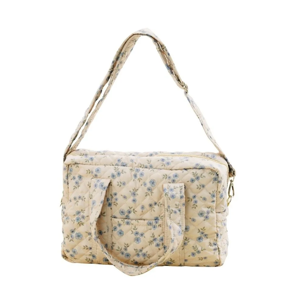 New Quilted Mummy Bag Polyester Fabric Soft Nappy Changing Bag Multi-functional Baby Diaper Tote Bag Maternity Packs
New Quilted Mummy Bag Polyester Fabric Soft Nappy Changing Bag Multi-functional Baby Diaper Tote Bag Maternity Packs
