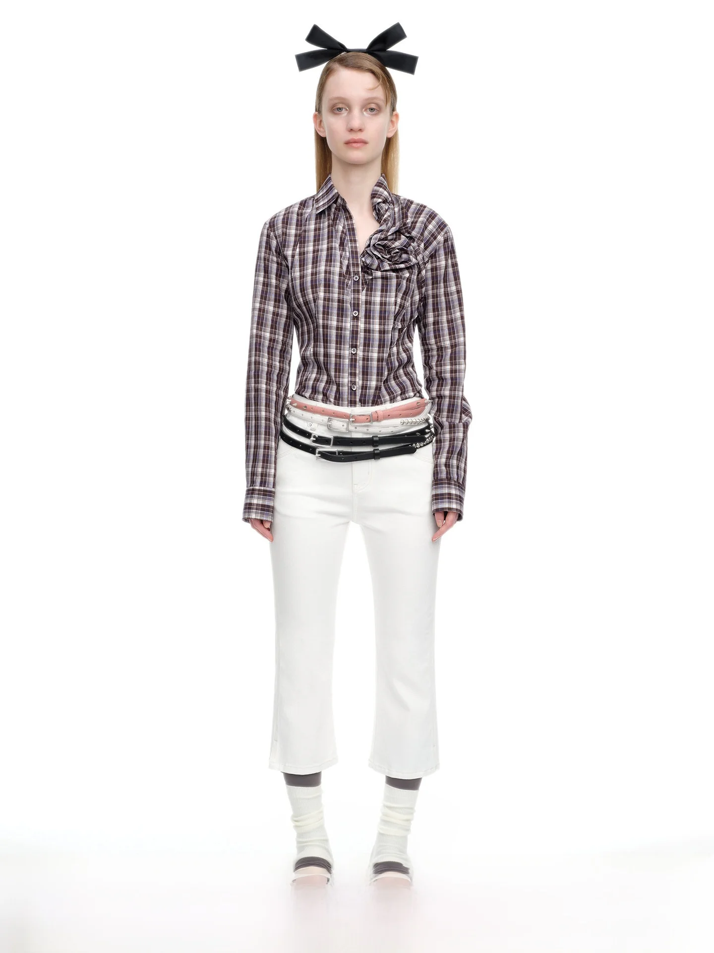 White Stretch Slit Denim Slim Fit 7-Length Jeans Casual Style Natural Waist Cotton Fabric Pure Color Non-deformable Ladies Jeans
White Stretch Slit Denim Slim Fit 7-Length Jeans Casual Style Natural Waist Cotton Fabric Pure Color Non-deformable Ladies Jeans
