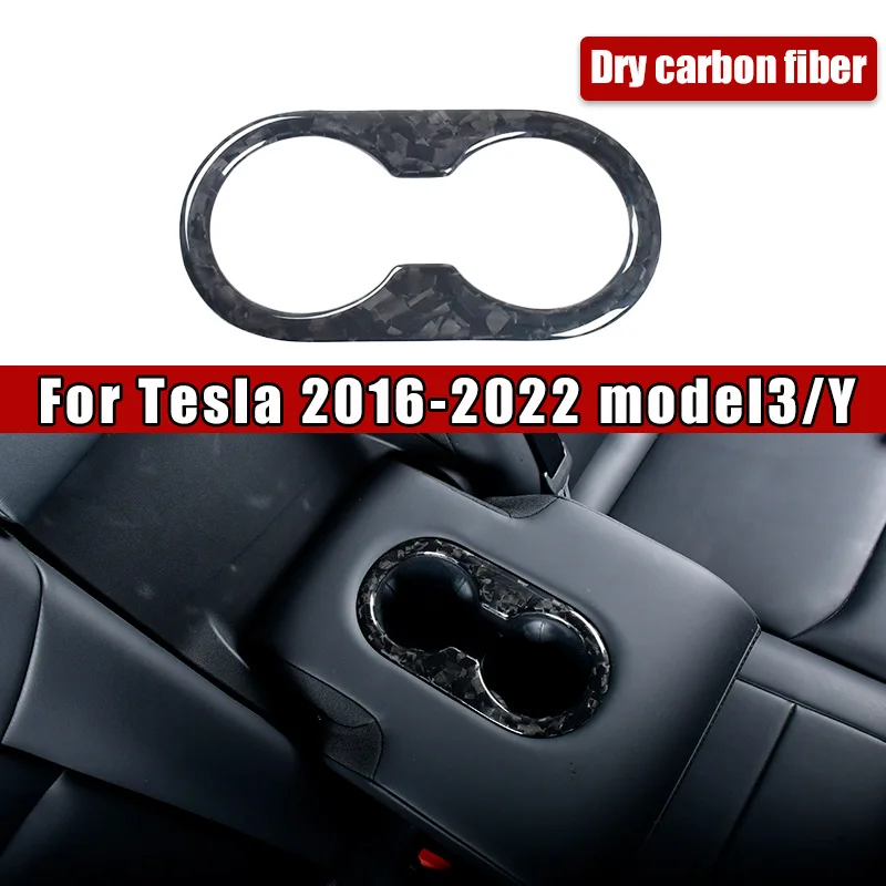 For Tesla Model 3 For Tesla Model Y 16-22 True Carbon Fiber Car Rear Handle Cup Holder Cover Decorative Sticker Auto Parts
For Tesla Model 3 For Tesla Model Y 16-22 True Carbon Fiber Car Rear Handle Cup Holder Cover Decorative Sticker Auto Parts