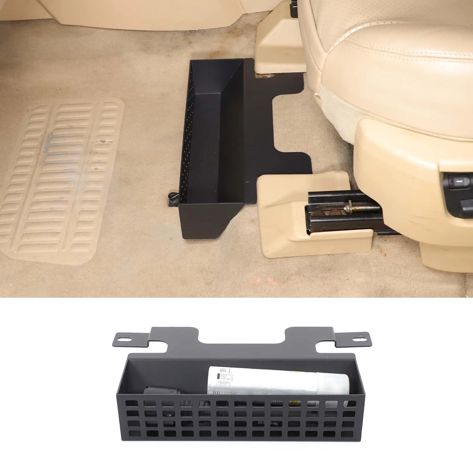 Aluminum Alloy Car Under Storage Box Bracket Under Seat Organizer Tray For Land Rover Freelander 2 2007-2015 Car Accessories
Aluminum Alloy Car Under Storage Box Bracket Under Seat Organizer Tray For Land Rover Freelander 2 2007-2015 Car Accessories