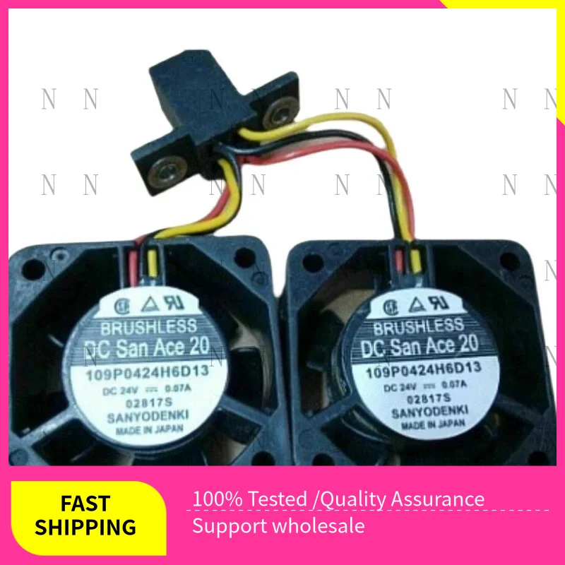 YJJ High Performance FOR Sanyo Fanuc Cooling Fan 109P0424H6D13 24V 0.07A 40*40*20mm
YJJ High Performance FOR Sanyo Fanuc Cooling Fan 109P0424H6D13 24V 0.07A 40*40*20mm