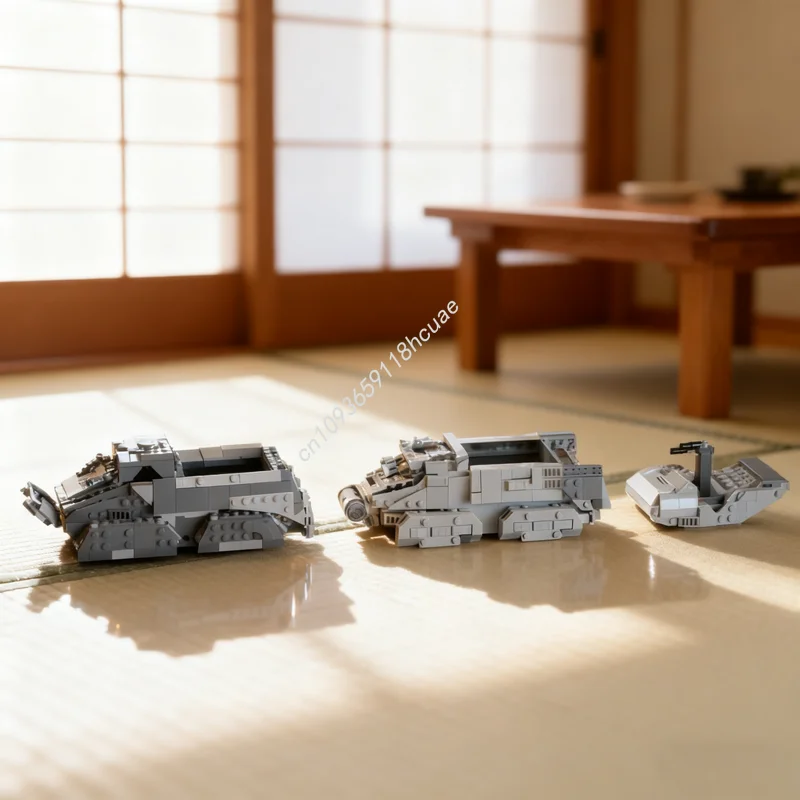 1003pcs MOC ANDOR Imperial Vehicle Bundle Pack Star Battle Model Building Blocks Christmas Gift Architecture Toys Idea Creative
1003pcs MOC ANDOR Imperial Vehicle Bundle Pack Star Battle Model Building Blocks Christmas Gift Architecture Toys Idea Creative