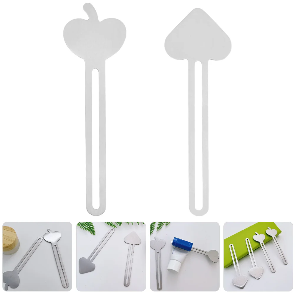 2Pcs Metal Toothpaste Squeezer Stainless Steel Tube Pressers Accurate Dispensing Tool for Bathroom Creams Lotions
2Pcs Metal Toothpaste Squeezer Stainless Steel Tube Pressers Accurate Dispensing Tool for Bathroom Creams Lotions