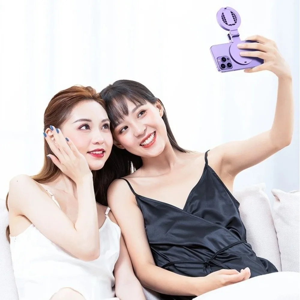 Rechargeable Pocket LED Selfie Light Soft Light Foldable LED Ring Light 180° Rotatable Three-Color Light Mini Pocket Fill Light
Rechargeable Pocket LED Selfie Light Soft Light Foldable LED Ring Light 180° Rotatable Three-Color Light Mini Pocket Fill Light