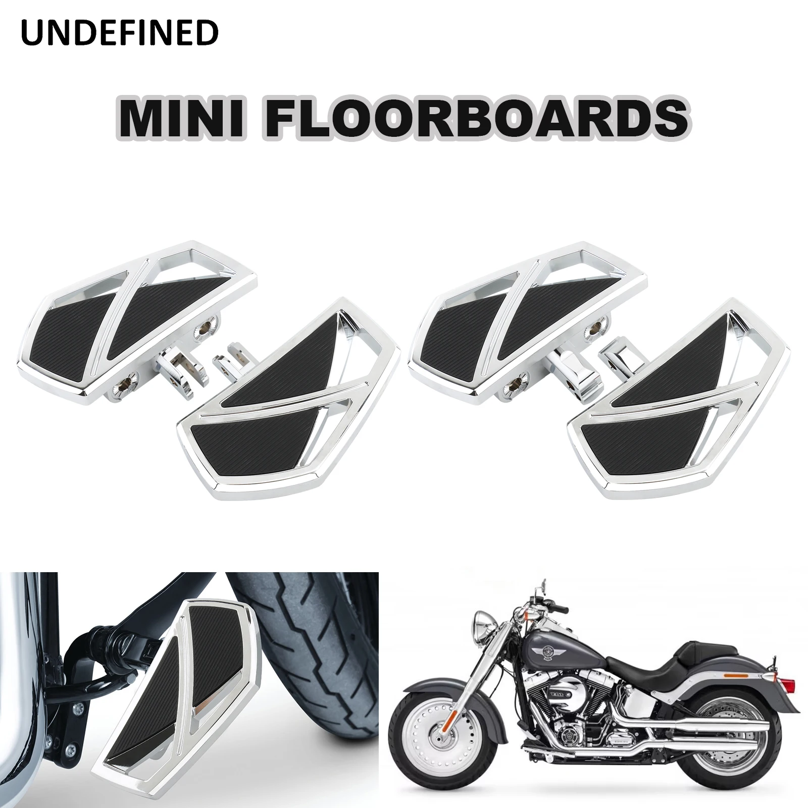 Phantom Front Rear Floorboards Chrome Foot Pegs Footrest Pedals For Harley Softail Sport Glide Street Bob Low Rider 2018-2023
Phantom Front Rear Floorboards Chrome Foot Pegs Footrest Pedals For Harley Softail Sport Glide Street Bob Low Rider 2018-2023