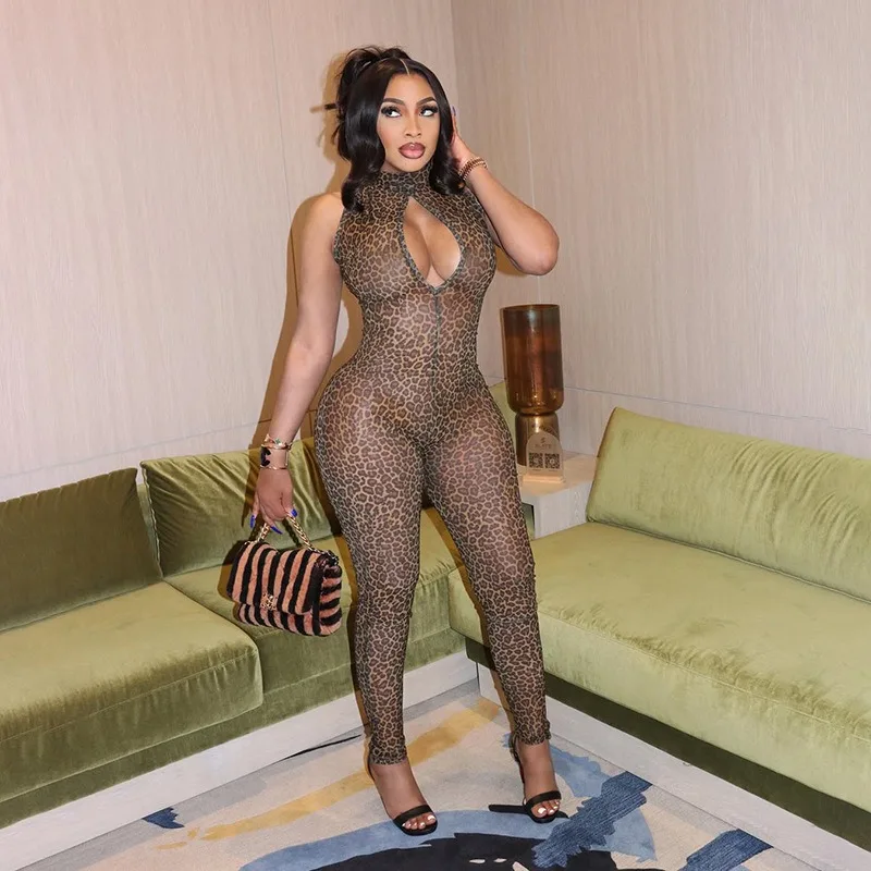 KEXU Active Sleeveless Leopard Print Bodycon Women Jumpsuit 2025 Sexy Night Club Party One Piece Hollow Out Rompers Outfits
KEXU Active Sleeveless Leopard Print Bodycon Women Jumpsuit 2025 Sexy Night Club Party One Piece Hollow Out Rompers Outfits