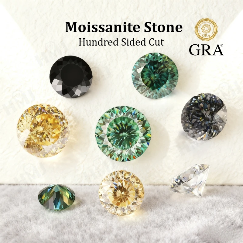 Муассанит, основной цвет, круглая форма, стостосторонняя огранка с сертификатом GRA, усовершенствованные ювелирные изделия, кольца, серьги, изготовление бусин
Муассанит, основной цвет, круглая форма, стостосторонняя огранка с сертификатом GRA, усовершенствованные ювелирные изделия, кольца, серьги, изготовление бусин