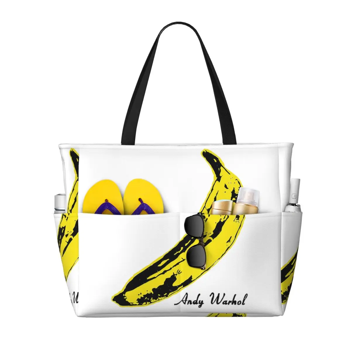 Andy Warhol Sunset Cat Cattle Banana Beach Tote Bag Sport Gym Yoga Duffle Large Tote Bag Women Travel Bag Fitness bag
Andy Warhol Sunset Cat Cattle Banana Beach Tote Bag Sport Gym Yoga Duffle Large Tote Bag Women Travel Bag Fitness bag