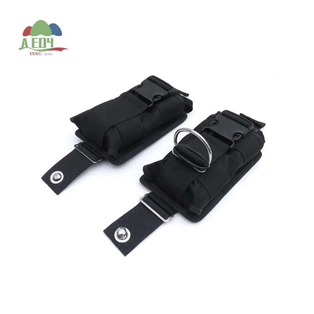 AED4-New 2Pcs Spare Black 1680D Nylon Scuba Diving Weight Belt Pockets With Quick Release Buckle -22.5X15x5cm
AED4-New 2Pcs Spare Black 1680D Nylon Scuba Diving Weight Belt Pockets With Quick Release Buckle -22.5X15x5cm