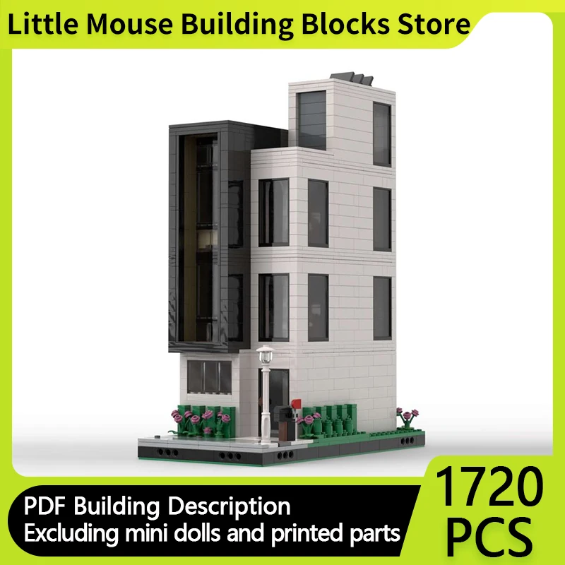 City Street View Model MOC Building Bricks Modern Townhouse Modular Technology Gifts Holiday Assemble Children Toys Suit
City Street View Model MOC Building Bricks Modern Townhouse Modular Technology Gifts Holiday Assemble Children Toys Suit