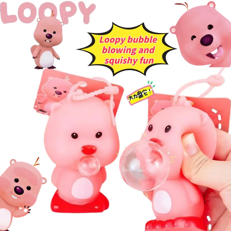 loopy Pinch FunNew Creative Cartoon Cute Fashionable Personalized Simple High-Value Portable Rebound Stress Relief Toy Pendant
loopy Pinch FunNew Creative Cartoon Cute Fashionable Personalized Simple High-Value Portable Rebound Stress Relief Toy Pendant