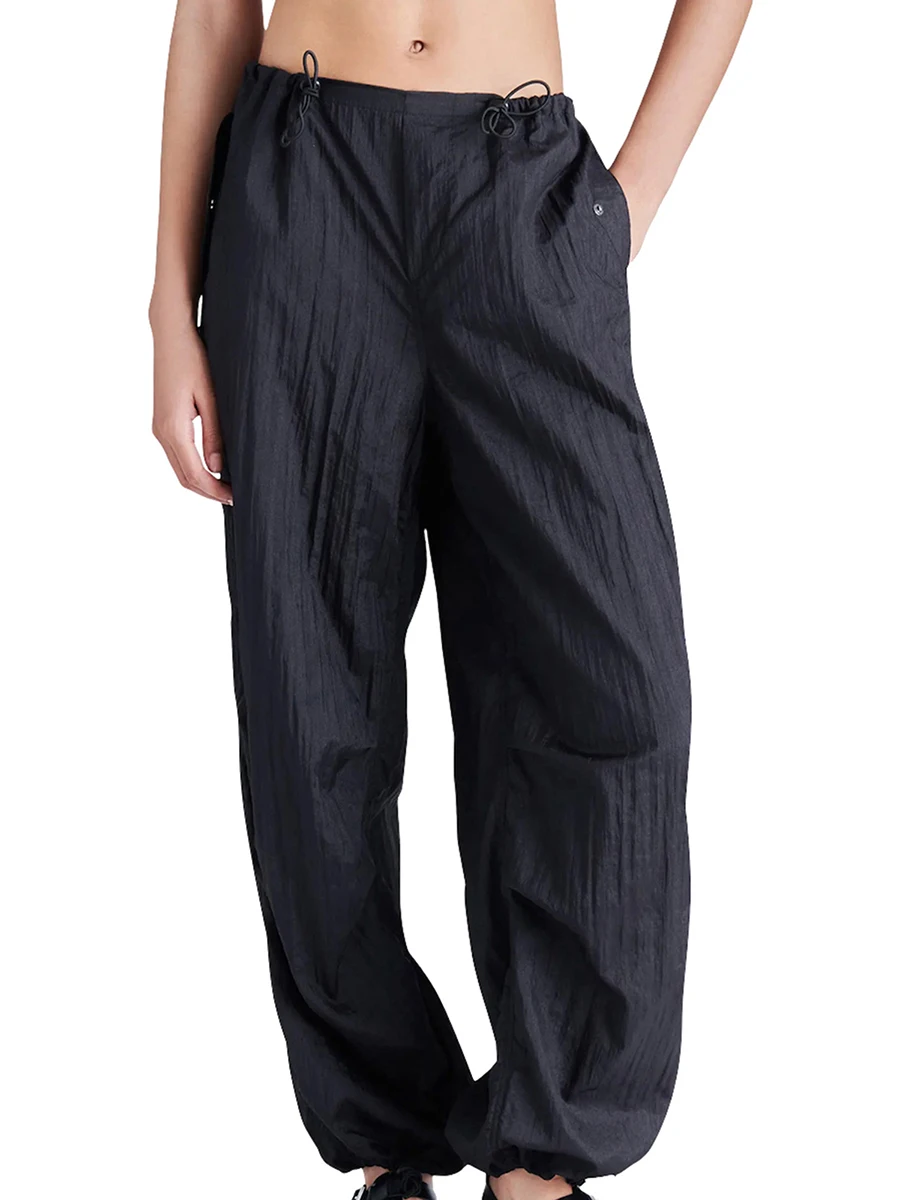Women s Baggy Jogger Cargo Pants High Waist Solid Color Parachute Pants Drawstring Sweatpants
Women s Baggy Jogger Cargo Pants High Waist Solid Color Parachute Pants Drawstring Sweatpants