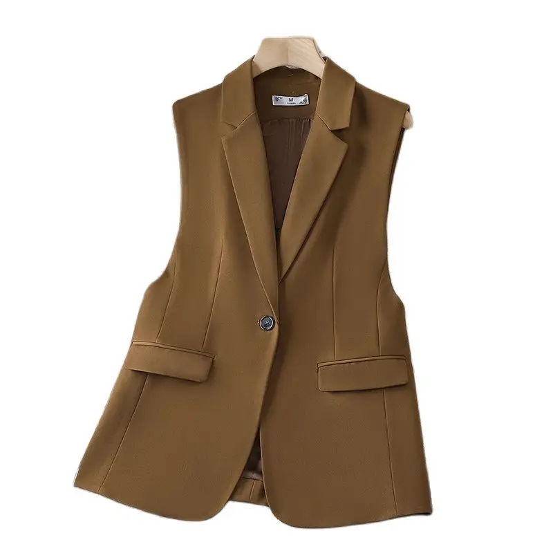 Lenshin Women Loose style Waistcoat Vest Gilet V-Neck Business Career Ladies Tops Office Formal Work Wear Outerwear
Lenshin Women Loose style Waistcoat Vest Gilet V-Neck Business Career Ladies Tops Office Formal Work Wear Outerwear