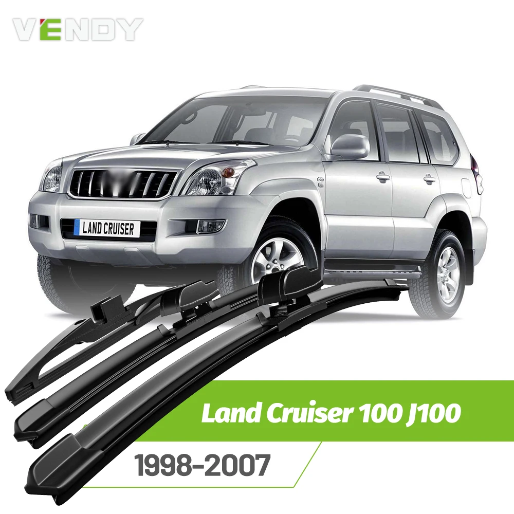 Front & Rear Wiper Blades Set For Toyota Land Cruiser 100 J100 1998-2007 Windshield Windscreen Window Rain Brushes 24"+22"+16"
Front & Rear Wiper Blades Set For Toyota Land Cruiser 100 J100 1998-2007 Windshield Windscreen Window Rain Brushes 24"+22"+16"