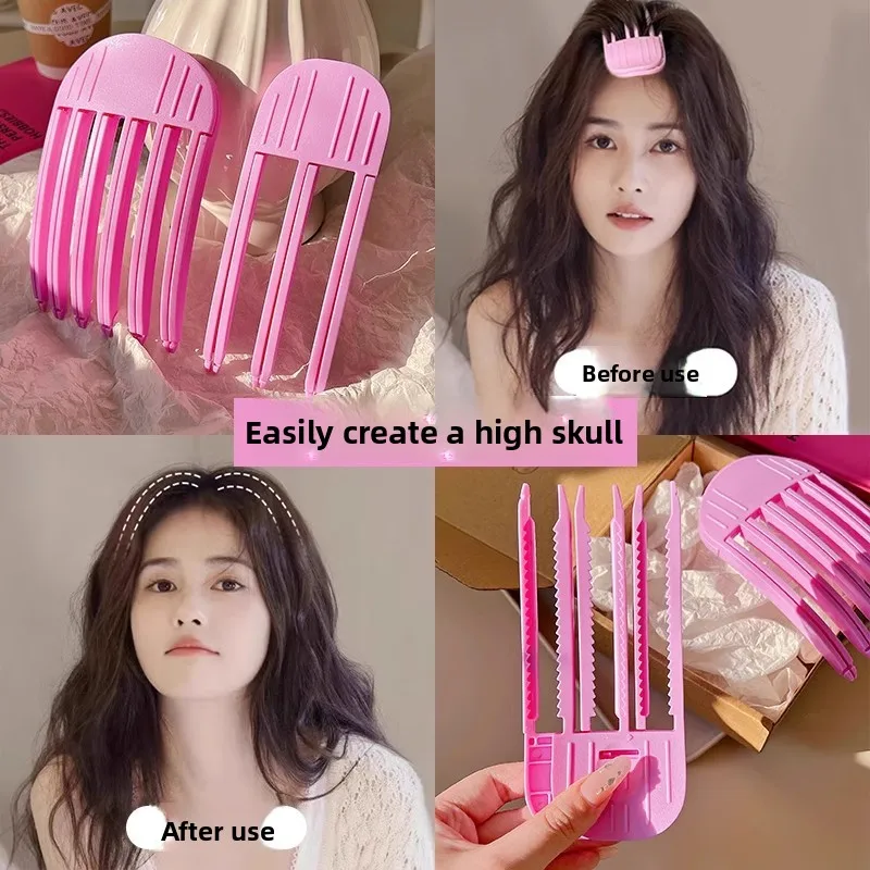 Korean Volume Hair Clip Invisible Lift for High Crown Zero Pressure Mark Heatless Styling Tool Front Hair Booster 5-Second Setup
Korean Volume Hair Clip Invisible Lift for High Crown Zero Pressure Mark Heatless Styling Tool Front Hair Booster 5-Second Setup
