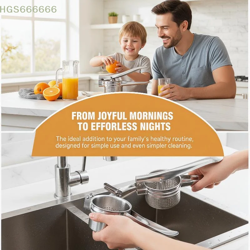 Food Mill Fruit Presser Juicer Extractor Stainless Steel Handy Fruit Manual Juicer Potato Ricer Masher
Food Mill Fruit Presser Juicer Extractor Stainless Steel Handy Fruit Manual Juicer Potato Ricer Masher
