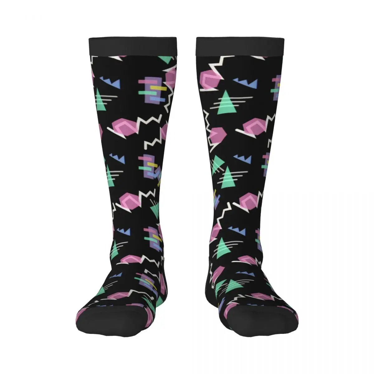 Knee Long Stocking Hipster Abstract Retro 80s Geometric Adult Socks Stockings
Knee Long Stocking Hipster Abstract Retro 80s Geometric Adult Socks Stockings