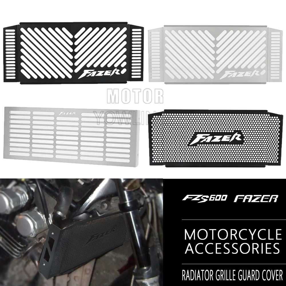 Motorcycle FOR Yamaha FZS 600 Fazer FZS600 FAZER S 1998-2004 2003 2002 2001 Accessories Radiator Grille Guard Protection Cover
Motorcycle FOR Yamaha FZS 600 Fazer FZS600 FAZER S 1998-2004 2003 2002 2001 Accessories Radiator Grille Guard Protection Cover