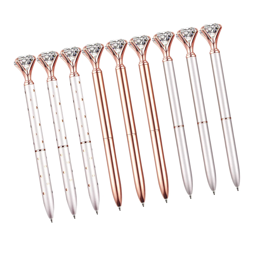 9 Pcs Big Drill Pen Daily Use Writing Ergonomic Ballpoint Decorative Pens Business Metal
9 Pcs Big Drill Pen Daily Use Writing Ergonomic Ballpoint Decorative Pens Business Metal