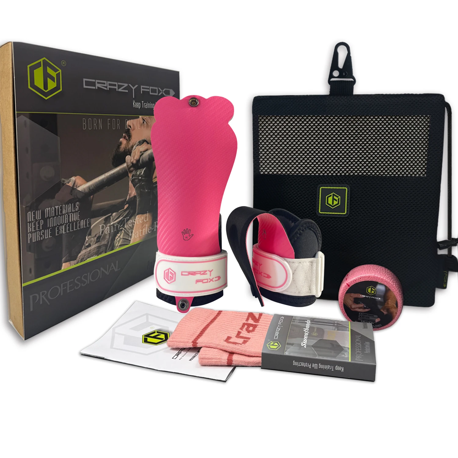 Crazyfox Frog Gym Grips Sets Anti-Slip No Chalk Rubber Calleras Guantes Para Entrenar Luva Musculação Masculino Velites Material
Crazyfox Frog Gym Grips Sets Anti-Slip No Chalk Rubber Calleras Guantes Para Entrenar Luva Musculação Masculino Velites Material