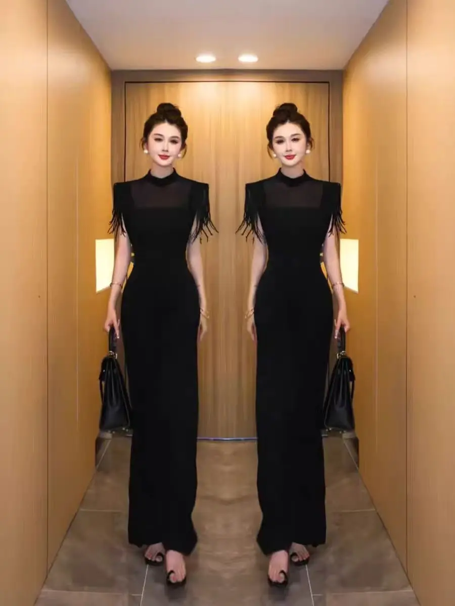 Ele Pure Color, лето 2022, комбинезон с кисточками све, прямые брюки, длинные брюки с высокой талией, полиэфирное волокно
Ele Pure Color, лето 2022, комбинезон с кисточками све, прямые брюки, длинные брюки с высокой талией, полиэфирное волокно