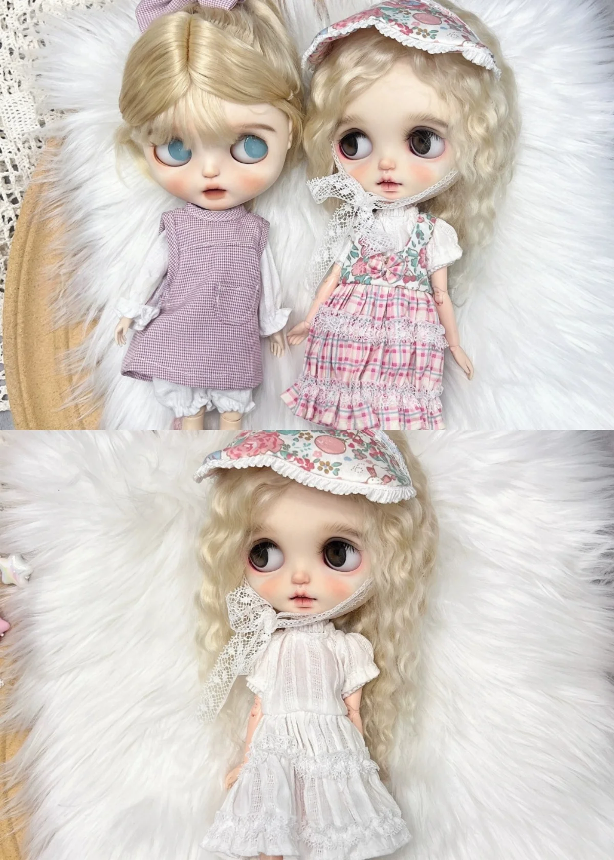 【No Figure】Female Doll's Handmade Clothes Accessories Pinafore Dress Suit Fit Girl Action Figure Model Toys For Blyth OB22 OB24
【No Figure】Female Doll's Handmade Clothes Accessories Pinafore Dress Suit Fit Girl Action Figure Model Toys For Blyth OB22 OB24