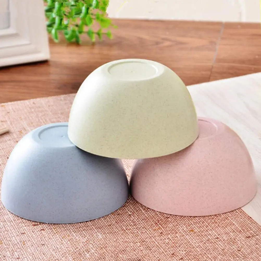 4Pcs Wheat Straw Bowls Set Smooth Edge No Burrs Reusable Stackable Eco Friendly Rice Noodle Soup Bowls for Restaurant Bar Hotel
4Pcs Wheat Straw Bowls Set Smooth Edge No Burrs Reusable Stackable Eco Friendly Rice Noodle Soup Bowls for Restaurant Bar Hotel