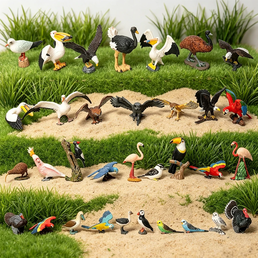 Wild Birds Animals Turkey Macaw Owl Eagles Ostrich Pelican Figurines Toy Animal Action Figure Learning Education Birds Gifts
Wild Birds Animals Turkey Macaw Owl Eagles Ostrich Pelican Figurines Toy Animal Action Figure Learning Education Birds Gifts