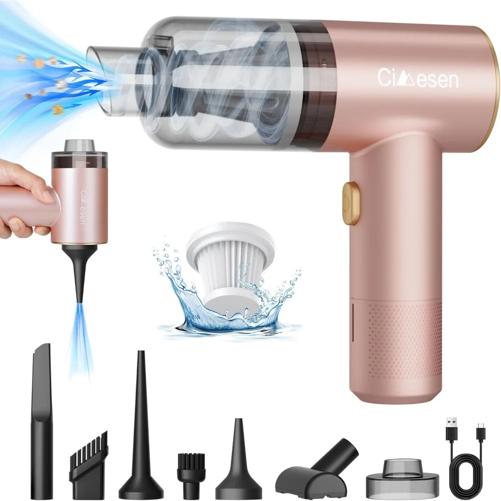 Car Vacuum Portable 4 in 1 Vacuum Cleaner 12000Pa Mini Handheld Vacuum Cordless Rechargeable 120W High Power Vacuum Cleaner & Ai
Car Vacuum Portable 4 in 1 Vacuum Cleaner 12000Pa Mini Handheld Vacuum Cordless Rechargeable 120W High Power Vacuum Cleaner & Ai