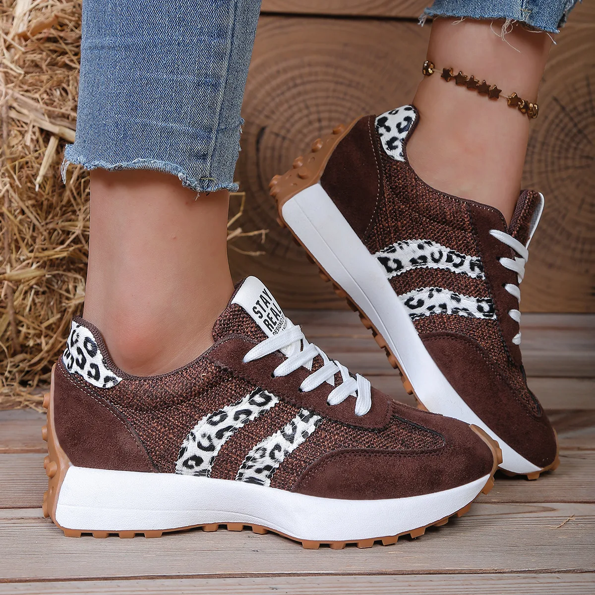 Women's Sneakers Fashion Outdor Casual Shoes Laced Platform Vulcanized Shoes Women Forrest Gump Shoes Training Shoe Tenis Mujer
Women's Sneakers Fashion Outdor Casual Shoes Laced Platform Vulcanized Shoes Women Forrest Gump Shoes Training Shoe Tenis Mujer