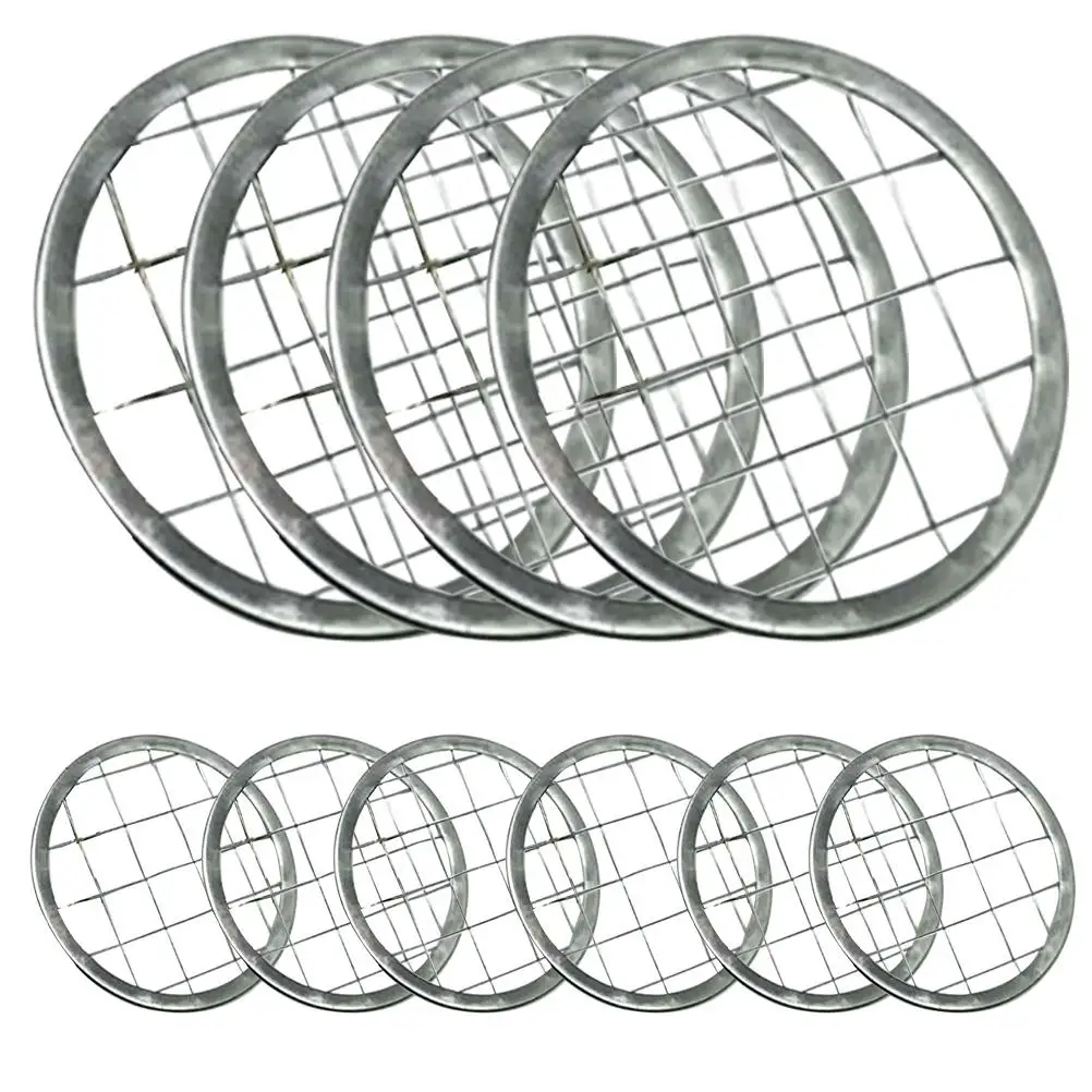 10 Pcs Jar Grid Cover 70mm 86mm Metal Vase Floral Grid Holder Stainless Steel Flower Arrangement Home Decor Kitchen Bar
10 Pcs Jar Grid Cover 70mm 86mm Metal Vase Floral Grid Holder Stainless Steel Flower Arrangement Home Decor Kitchen Bar