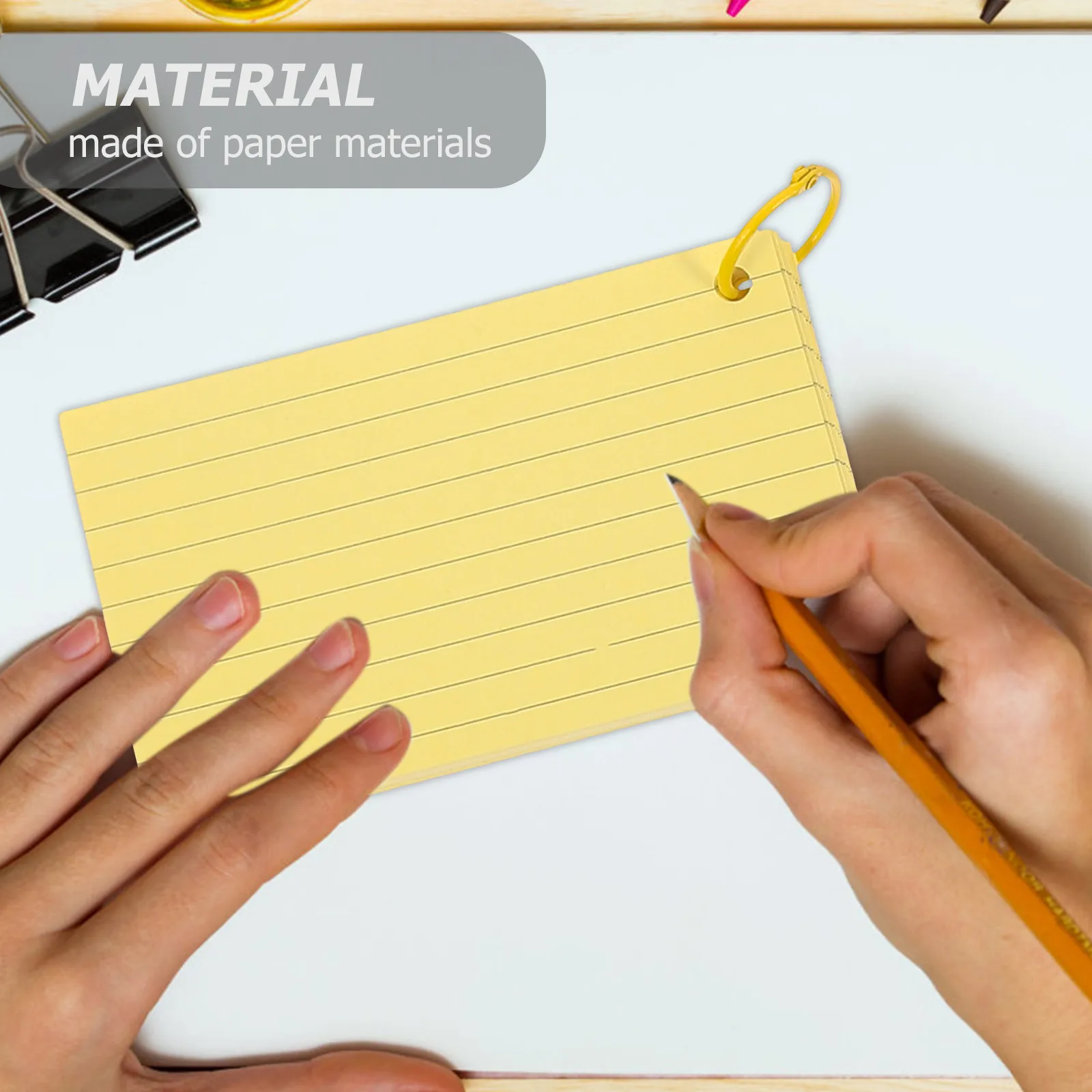 1Set Portable Blank Index Cards with Holes Binder Rings for Office Study Flashcards Memo Note Cards Writing Travel Diaries
1Set Portable Blank Index Cards with Holes Binder Rings for Office Study Flashcards Memo Note Cards Writing Travel Diaries