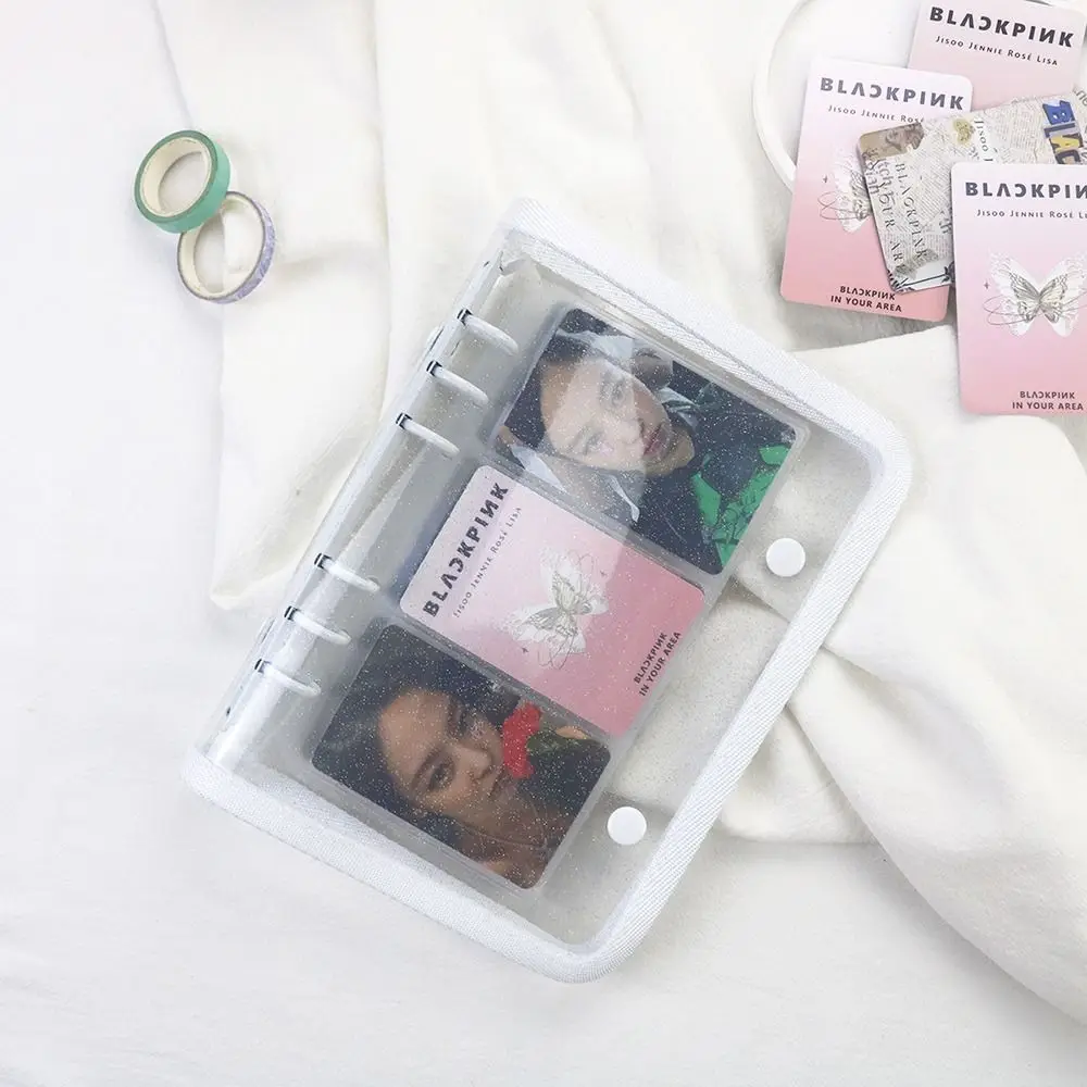 3 Inch Mini Storage Album Cover Cute PVC Photo Card Holder Durable Waterproof Photocards Collect Book Girl
3 Inch Mini Storage Album Cover Cute PVC Photo Card Holder Durable Waterproof Photocards Collect Book Girl