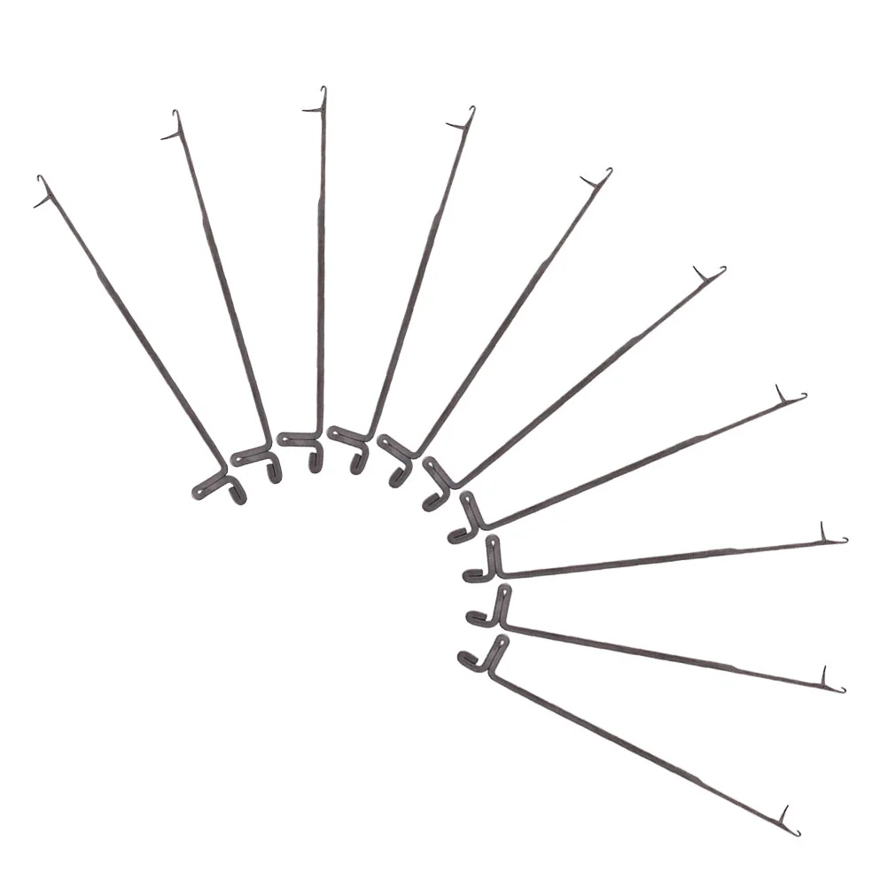 10pcs Crochet Tongue Hooks Metal Latch Needles Kit Knitting Tools 78mm 1.5mm Portable Craft Supplies Yarn Accessories
10pcs Crochet Tongue Hooks Metal Latch Needles Kit Knitting Tools 78mm 1.5mm Portable Craft Supplies Yarn Accessories