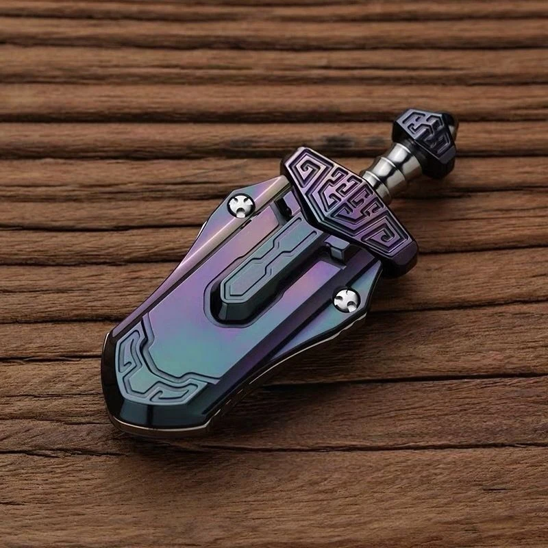 Китайский древний тай A Jian сплав механическая толкающая пластина открытый портативный EDC палец гироскоп игрушечный инструмент
Китайский древний тай A Jian сплав механическая толкающая пластина открытый портативный EDC палец гироскоп игрушечный инструмент