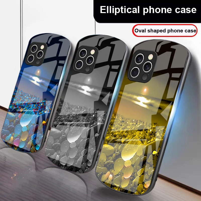 Colorful stone seaside For iPhone 16 15 14 13 Plus 12 mini 11 Pro Max XR Xs Max X 7 8 6 6S 2022 20 Elliptical glass phone case
Colorful stone seaside For iPhone 16 15 14 13 Plus 12 mini 11 Pro Max XR Xs Max X 7 8 6 6S 2022 20 Elliptical glass phone case