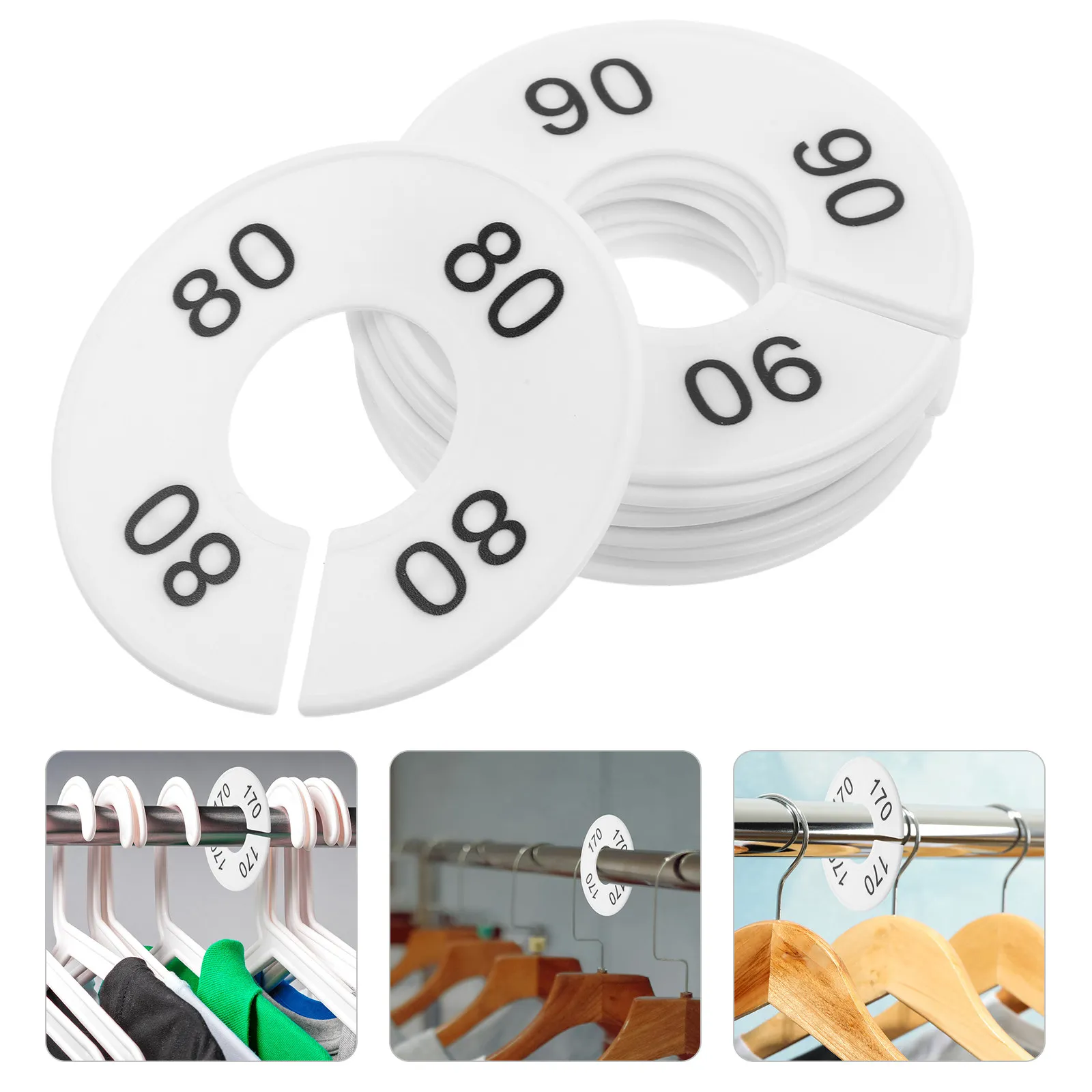 10Pcs Clothing Size Dividers Plastic Garment Rack Size Markers for Retail Stores Wardrobes Easy Clean Bold Number Labels 1.38in
10Pcs Clothing Size Dividers Plastic Garment Rack Size Markers for Retail Stores Wardrobes Easy Clean Bold Number Labels 1.38in