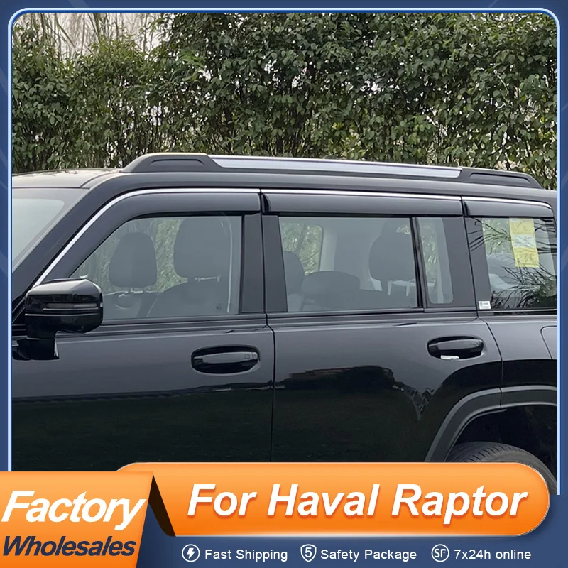 For Great Wall Haval V7 Raptor 2026 Window Visor Deflector Sun Rain Shelter Guard Weather Shield Cover Exterior Accessories
For Great Wall Haval V7 Raptor 2026 Window Visor Deflector Sun Rain Shelter Guard Weather Shield Cover Exterior Accessories