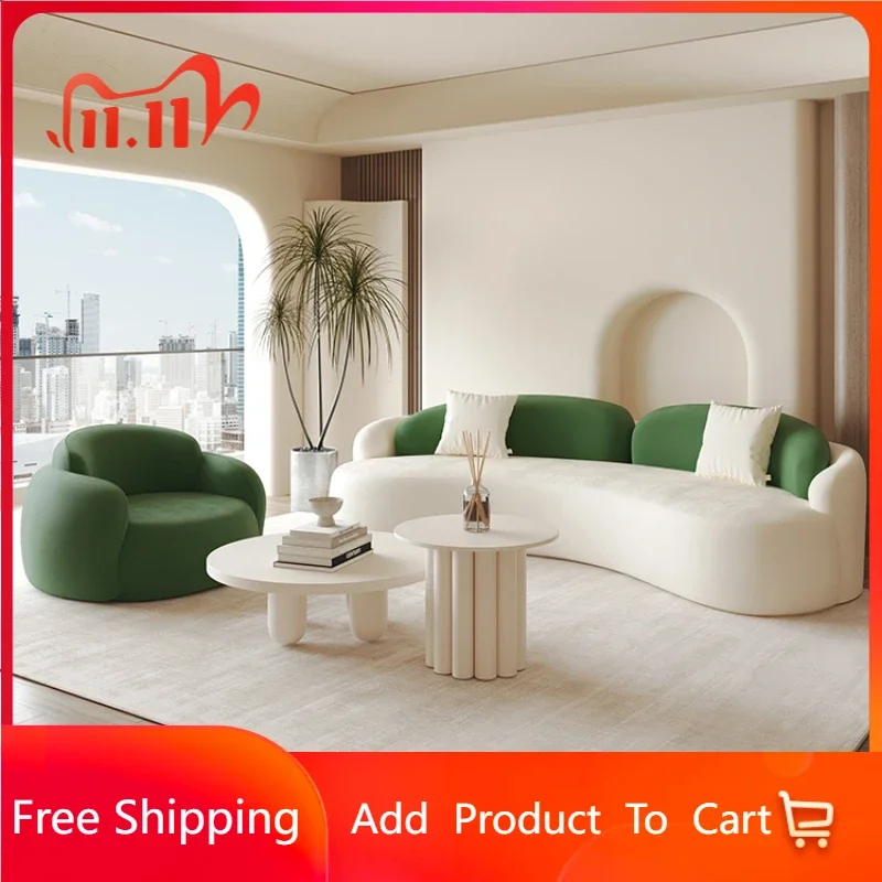 Green White Lazy Sofa Wood Cute Designer Puffs Sofa Lounge Floor Divani Da Soggiorno Sofaset Furniture For Living Room
Green White Lazy Sofa Wood Cute Designer Puffs Sofa Lounge Floor Divani Da Soggiorno Sofaset Furniture For Living Room