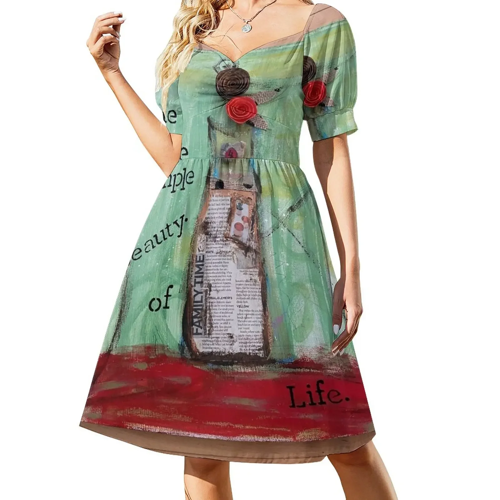 It's the simple beauty of life Short-Sleeved Dress summer dress for women 2025 Womens dresses
It's the simple beauty of life Short-Sleeved Dress summer dress for women 2025 Womens dresses