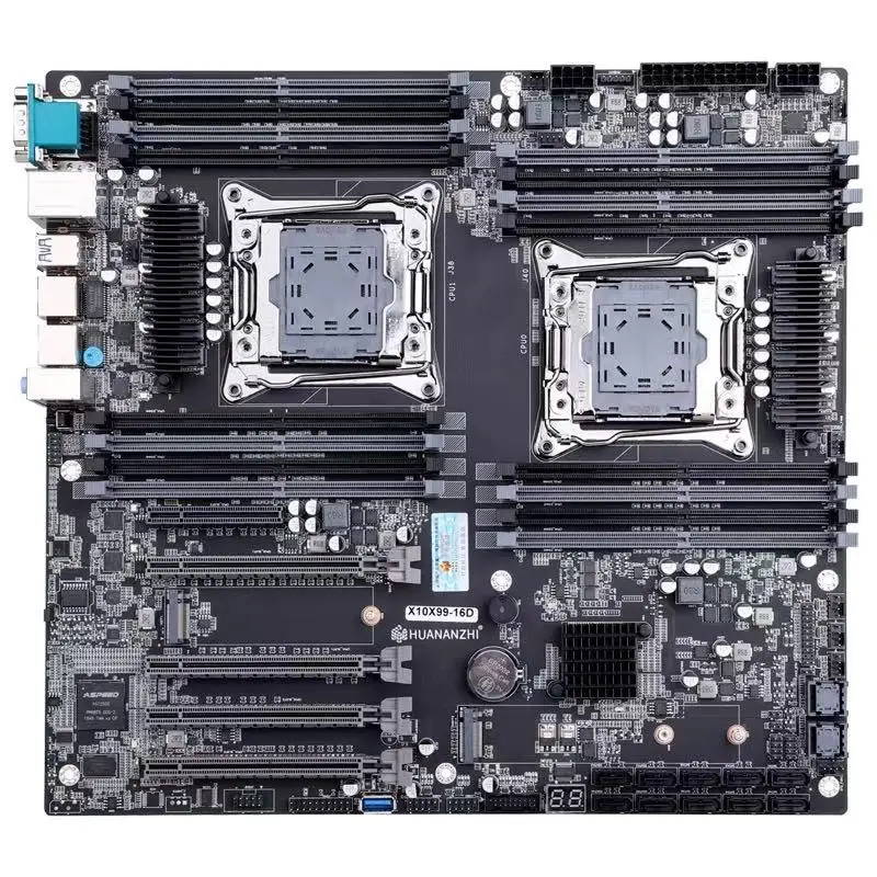 Двухканальная серверная материнская плата Южного Китая Gold x99-16d, встроенная четырехканальная память IPMI DDR4, многооткрытая игра
Двухканальная серверная материнская плата Южного Китая Gold x99-16d, встроенная четырехканальная память IPMI DDR4, многооткрытая игра