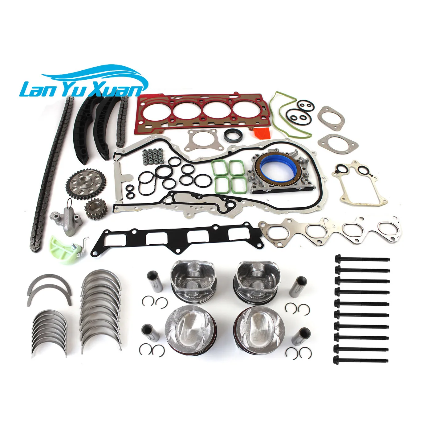 Комплект для капитального ремонта двигателя для VW AUDI 1.4 TSI EA111 CAV CTH BLG BMY Ø19 мм Golf Passat CC Tiguan Scirocco, детали двигателя автомобиля
Комплект для капитального ремонта двигателя для VW AUDI 1.4 TSI EA111 CAV CTH BLG BMY Ø19 мм Golf Passat CC Tiguan Scirocco, детали двигателя автомобиля