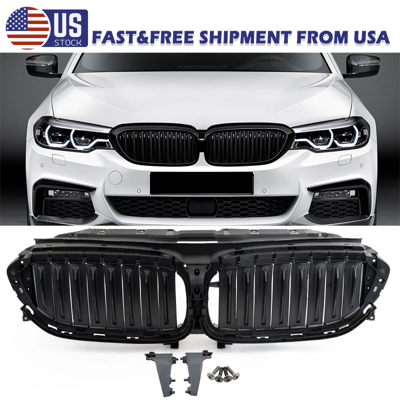 Front Radiator Grill For BMW G30 G31 G38 530i 540i 2017-2020 Active Air Shutte Without Motor Accessories 51747497279,51137497281
Front Radiator Grill For BMW G30 G31 G38 530i 540i 2017-2020 Active Air Shutte Without Motor Accessories 51747497279,51137497281